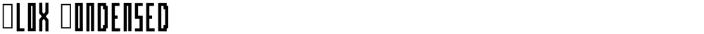 Blox Condensed