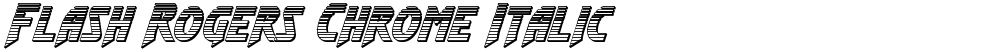 Flash Rogers Chrome Italic