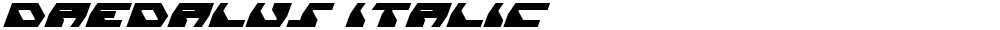 Daedalus Italic