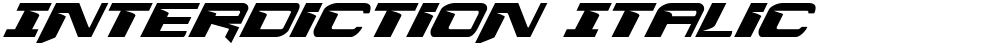 Interdiction Italic