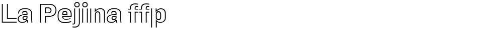 La Pejina ffp