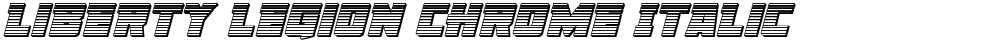 Liberty Legion Chrome Italic