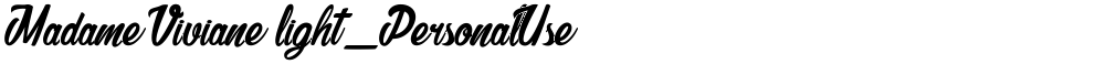 Madame Viviane light_PersonalUseOnly