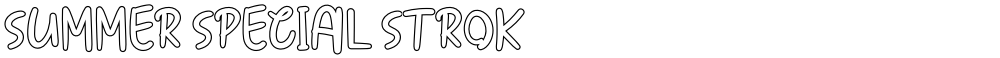 Summer Special Strok