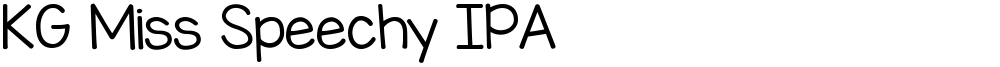 KG Miss Speechy IPA