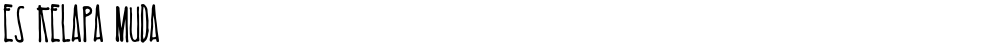 Es Kelapa Muda