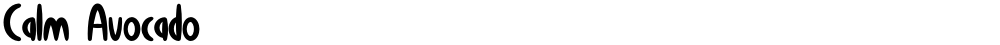 Calm Avocado
