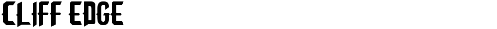 Cliff Edge