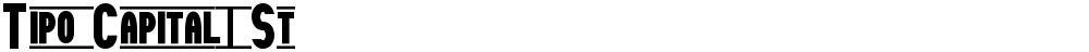 Tipo Capital1 St