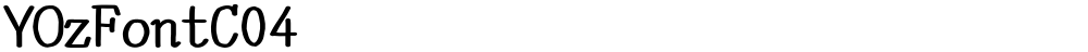 YOzFontC04