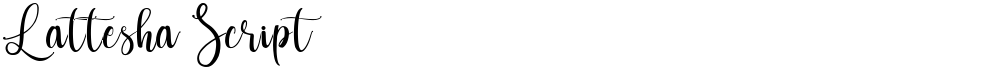 Lattesha Script