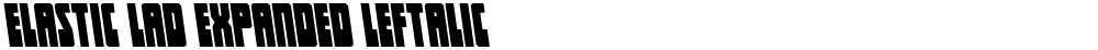Elastic Lad Expanded Leftalic