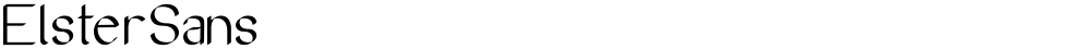 ElsterSans