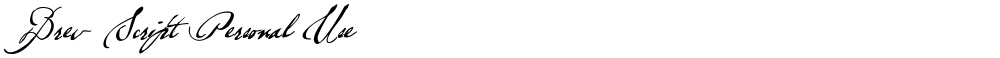 Brev Script Personal Use