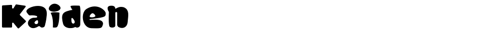 Kaiden