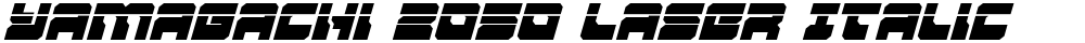 Yamagachi 2050 Laser Italic