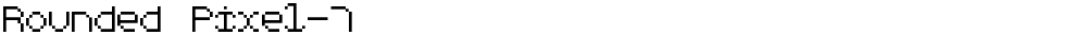 Rounded Pixel-7