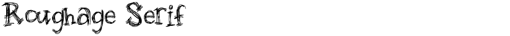 Roughage Serif