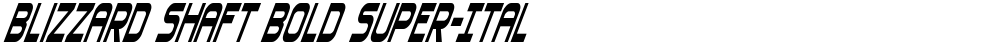 Blizzard Shaft Bold Super-Ital