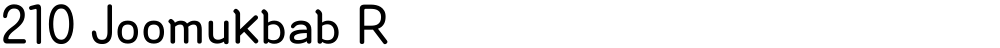 210 Joomukbab R