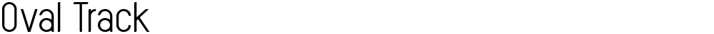 Oval Track 
