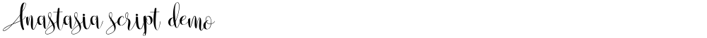 Anastasia script demo