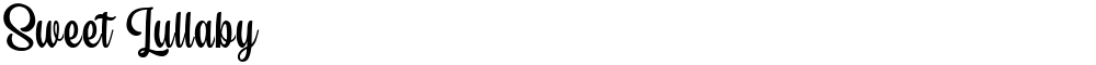 Sweet Lullaby