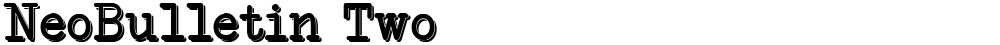 NeoBulletin Two