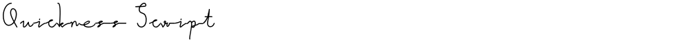 Quickness Script