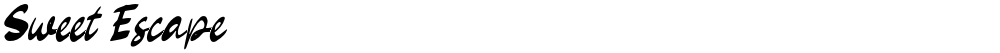 Sweet Escape