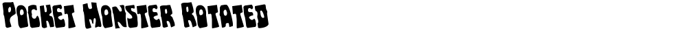 Pocket Monster Rotated