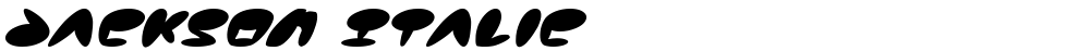 Jackson Italic