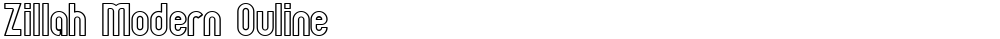 Zillah Modern Ouline