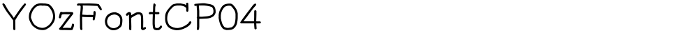 YOzFontCP04