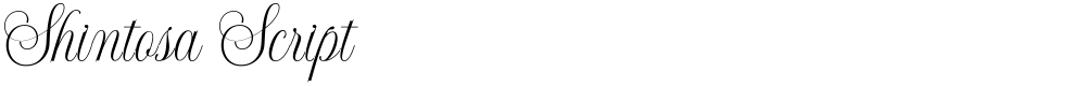 Shintosa Script