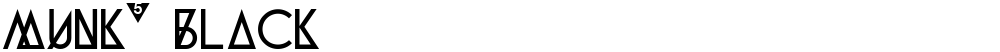 Munk5 Black