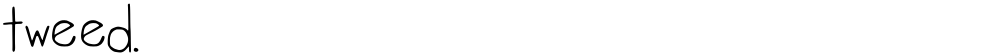 tweed.