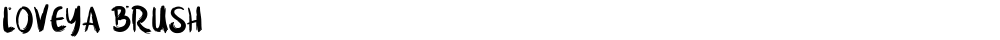 Loveya Brush