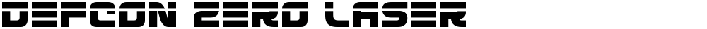 Defcon Zero Laser