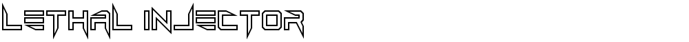 Lethal Injector