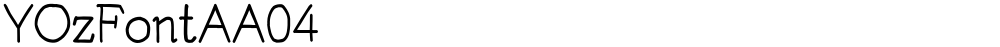 YOzFontAA04