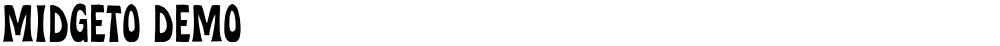 Midgeto DEMO