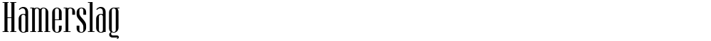 Hamerslag