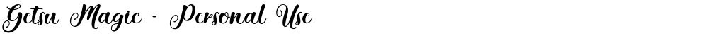Getsu Magic - Personal Use