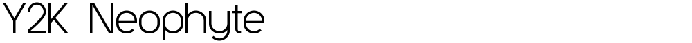 Y2K Neophyte