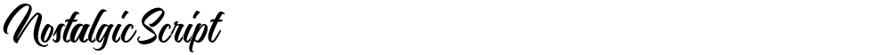 Nostalgic Script