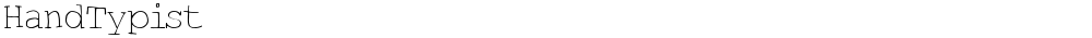 HandTypist