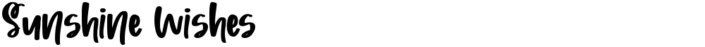 Sunshine Wishes