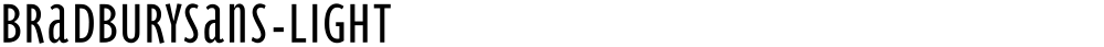 BradburySans-Light