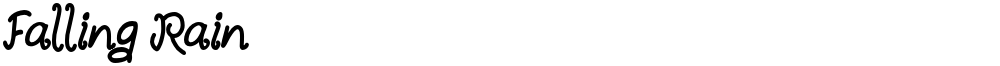 Falling Rain
